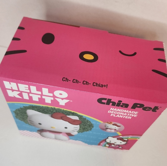 HELLO KITTY 😺 Chia Pet handmade decorative planter BNIB - Picture 6 of 7
